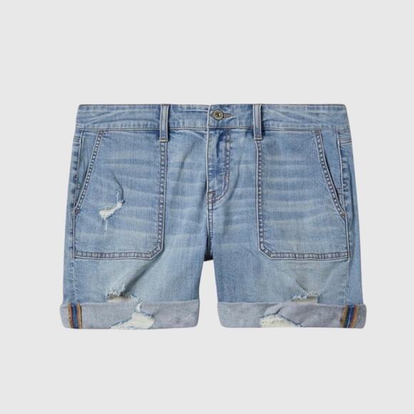 torrid Pants - TORRID 5 Inch Vintage Stretch Mid-Rise Jean Shorts